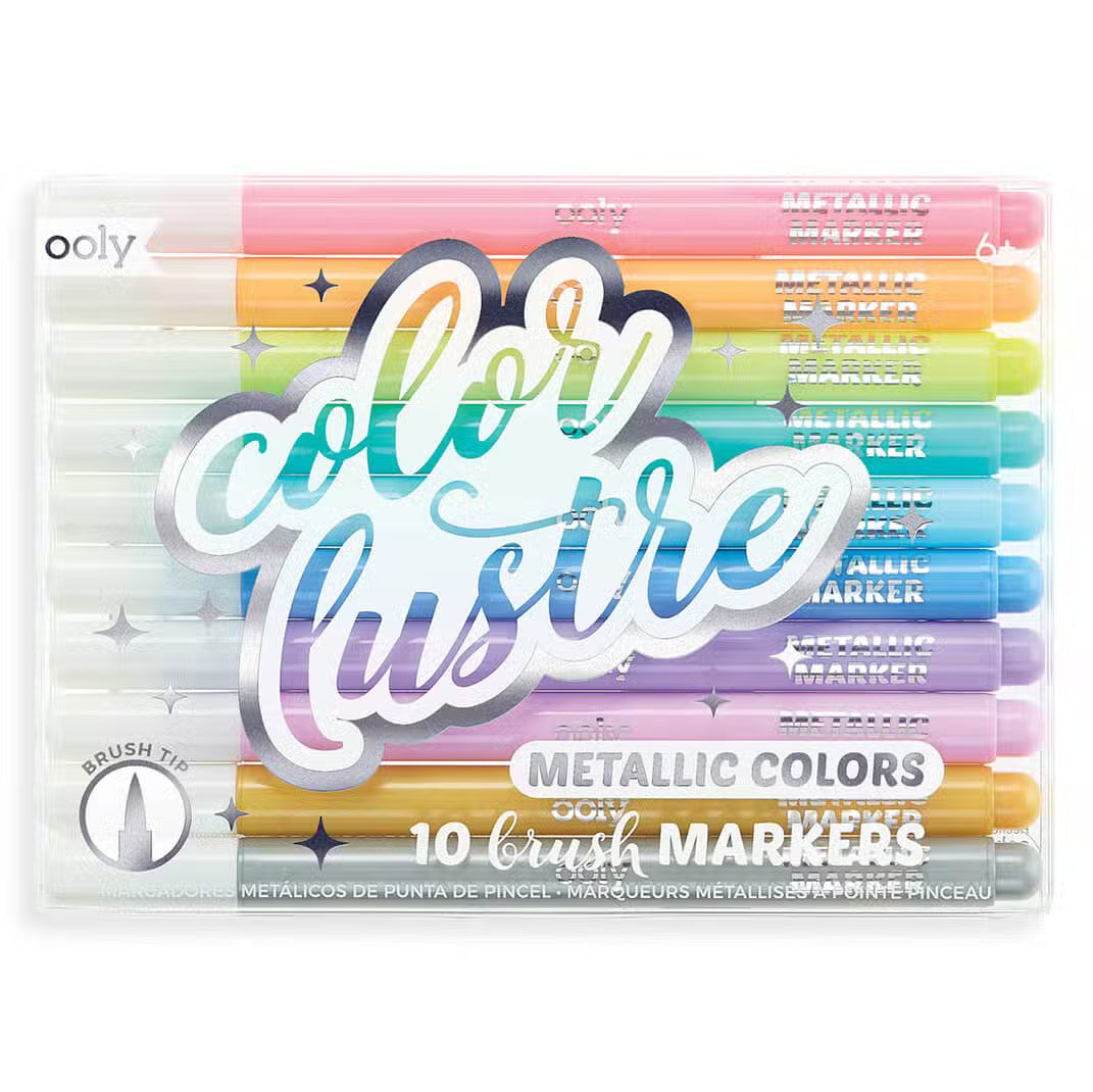 Ooly Tusser Metallisk Lustre 10 Stk