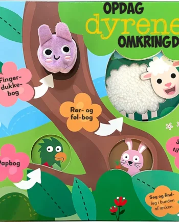 Opdag Dyrene Omkring Dig Fingerdukkebog