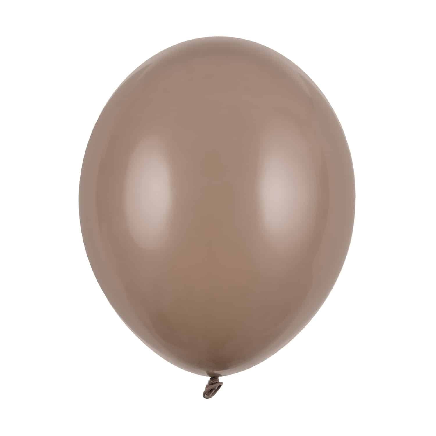 Partydeco Balloner Cappuccino 10 Pak