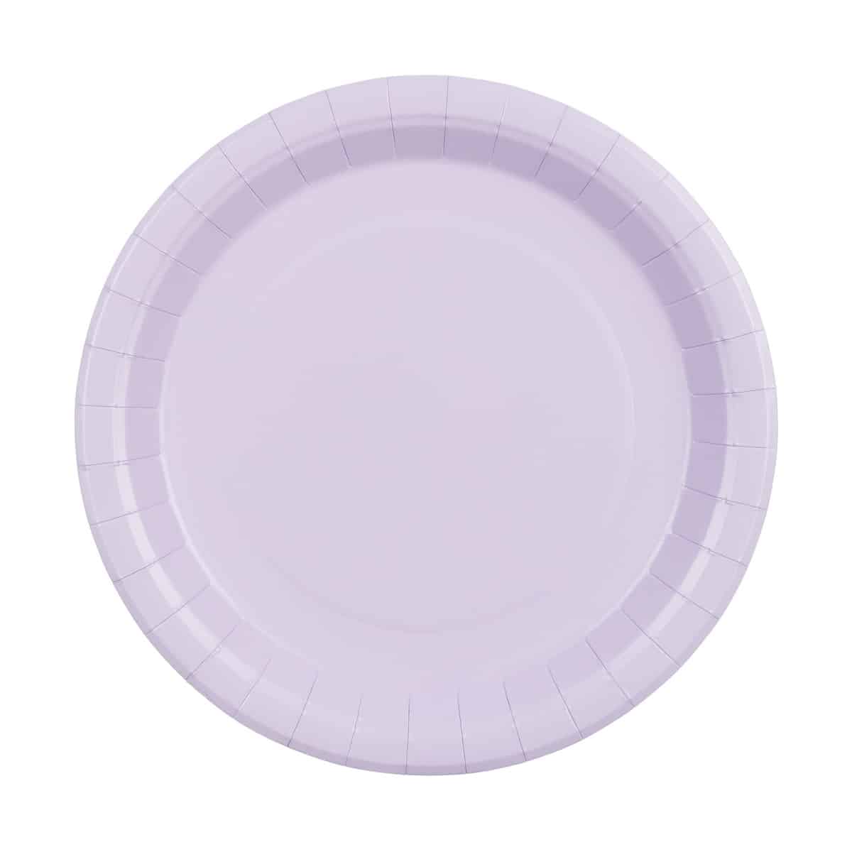 Partydeco Tallerkener Lilla   Pak