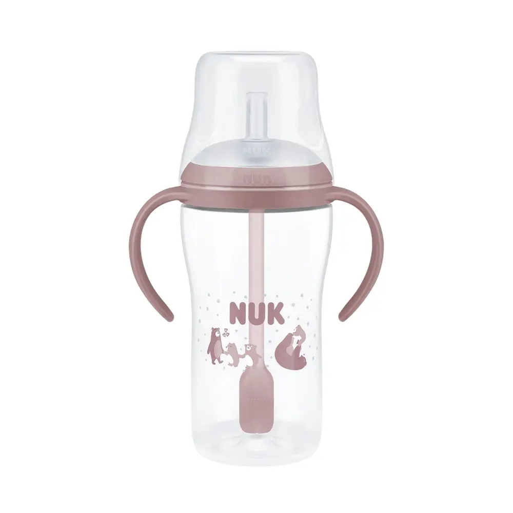 Perfect Match Learner Bottle Straw 260 Ml  Bear