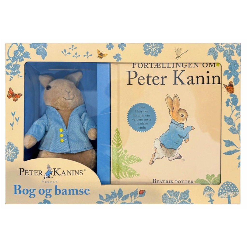 Peter Kanin Gaveæske Med Bog Og Bamse