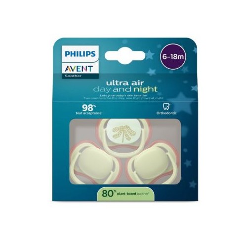 Philips Avent 80 Plantebaseret Ultra Air Nighttime Str -18 Mdr -pak