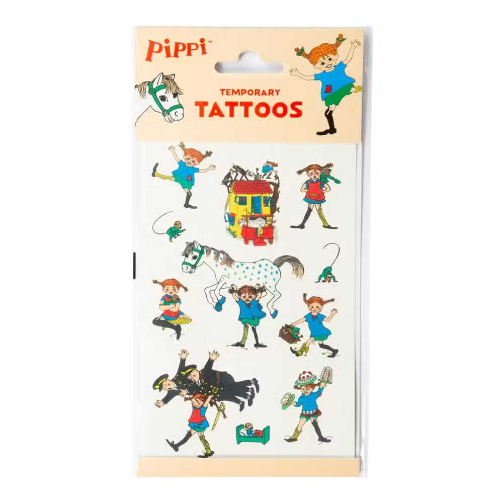 Pippi Langstrømpe Tatoveringer