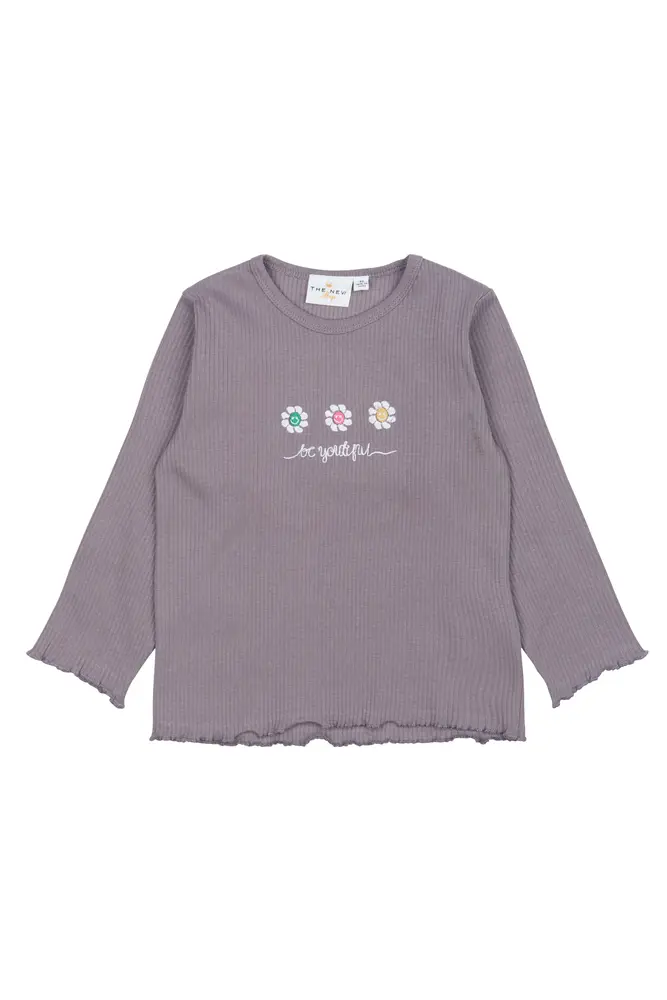 Princess Rib Bluse Gray Ridge 110