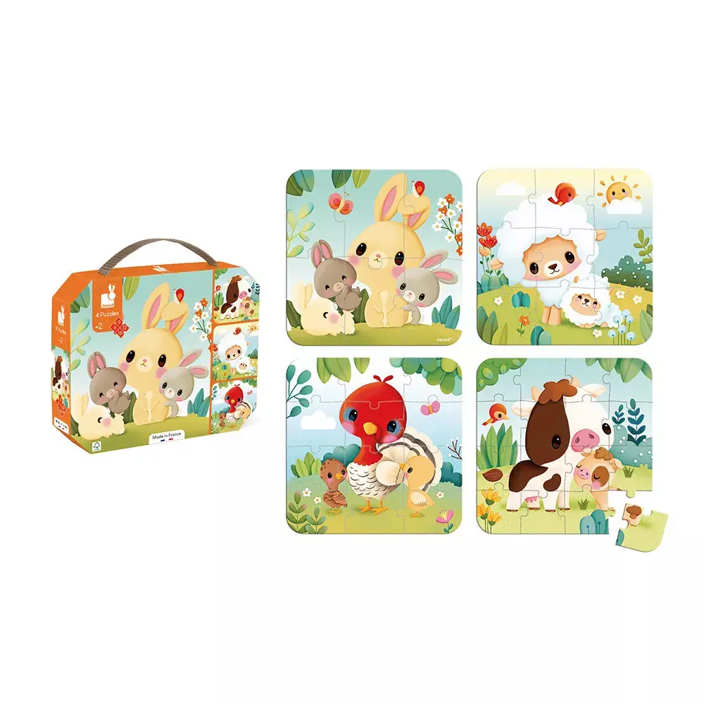 Progressive Farm Animal Puzzles - -12-16 Pcs