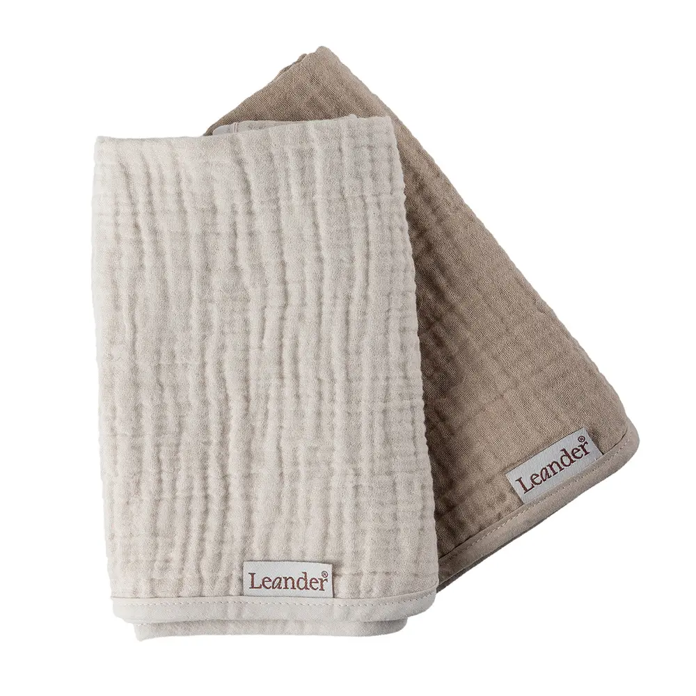Pusleunderlag  Muslin    Pk -cappuccino Mocca