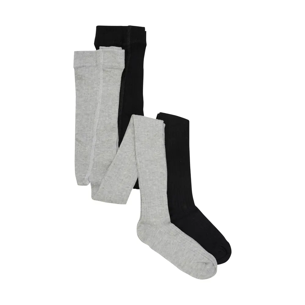 Rib Stømpebukser -pack 130 80 86