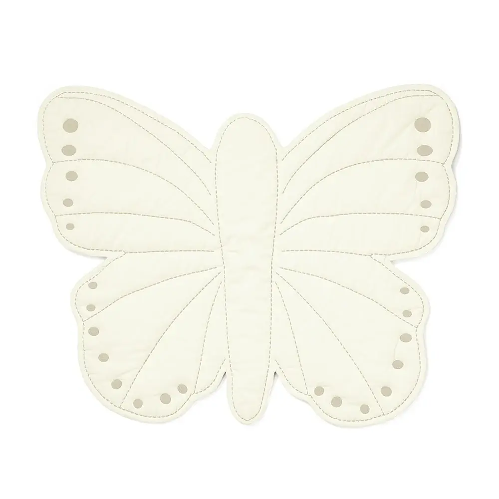 Sommerfugl Legetæppe Ocs Off-white