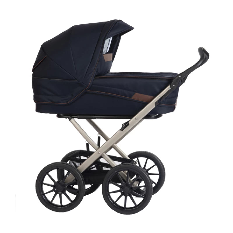 Stork Classic Stel: Champagne Overdel: Navy Blue Brown