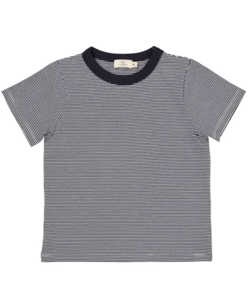 Stribet  -shirt Navy 80