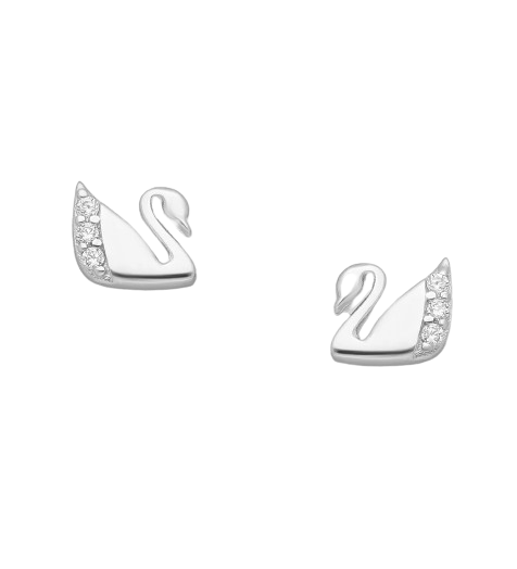 Svane ørestikker Sølv