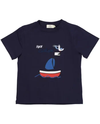 -shirt    Print Navy 104