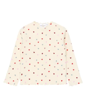 The New Siblings Vera Rib Bluse Gardenia 98