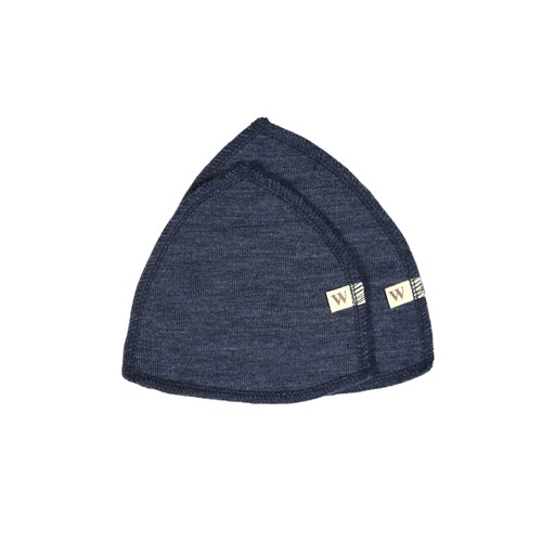 Try-it æske Ammeindlæg 100 økologisk Merino Uld Og Oeko-texâ Navy-blue Small Ca 12 Cm Diameter