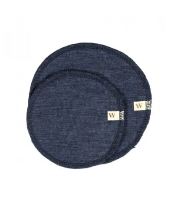 Try-it æske    Ammeindlæg   100  økologisk Merino Uld    Og    Oeko-texâ  Navy-blue Small  Ca  12 Cm   Diameter