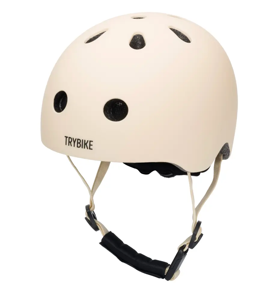 Trybike Cykelhjelm Med Retrolook Cremefarvet Xs
