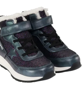 Viking Equip Star Warm Wp 1v Sl Vinterstøvle Glitter Black 27
