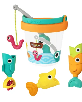 Yookidoo Catch   Sprinkle Fishing Set Og Bucket