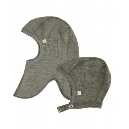 -pak Uldhuer Til Baby Elefanthue Hjelm 100 Merinould 50 56 Moss Melange