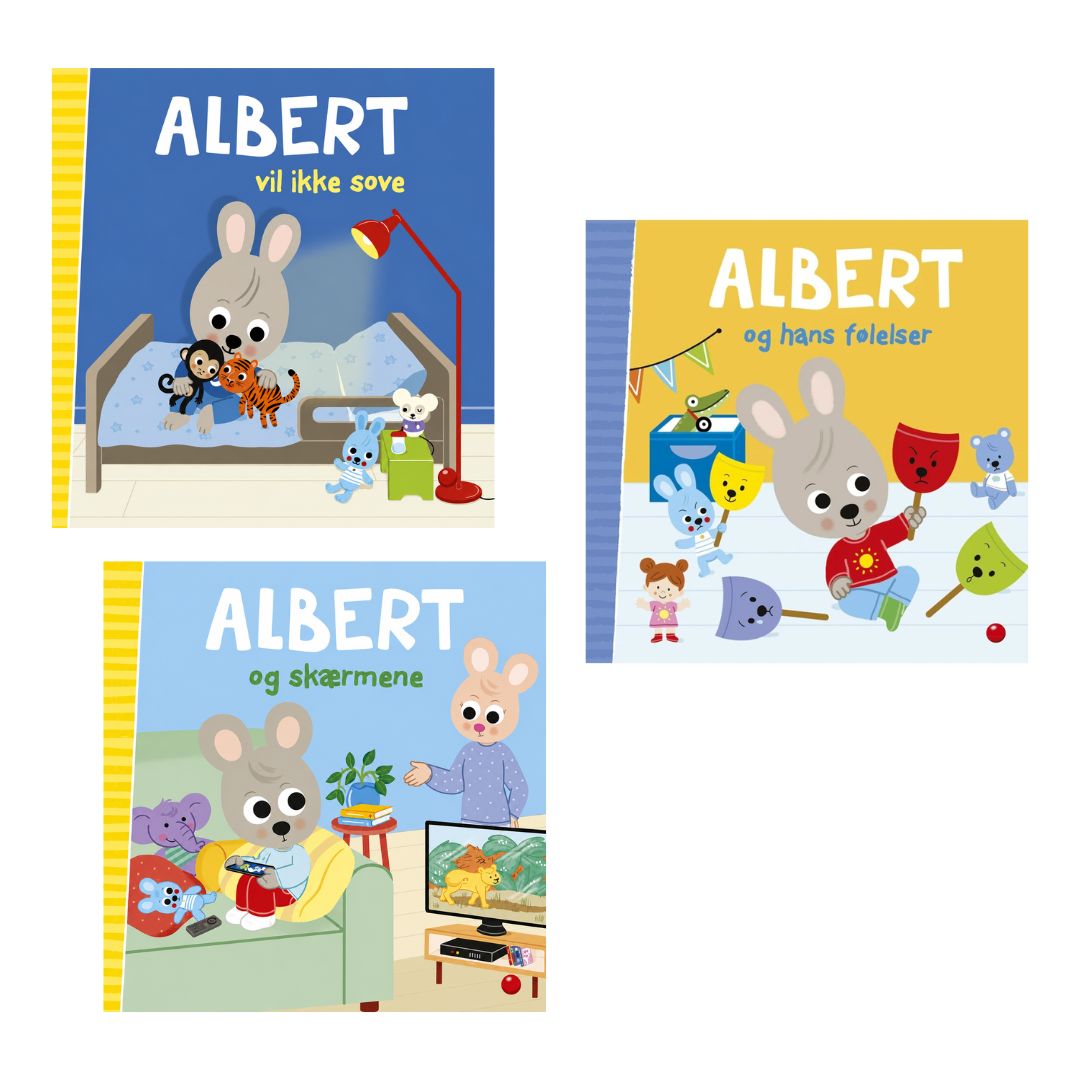 Albert Serie Skærm  Sengetid Og Følelser