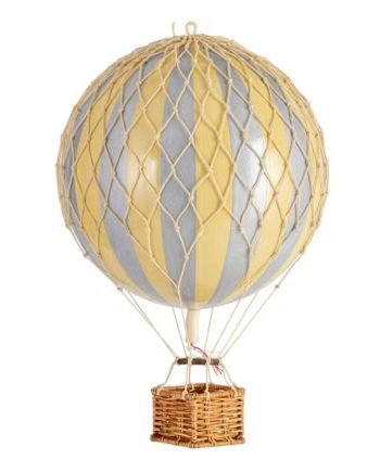 Authentic Models Luftballon 18 Cm Sølv Ivory