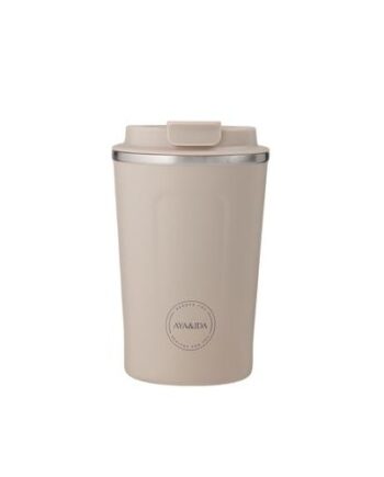 Aya Ida  Cup2go  380 Ml  Cream Beige