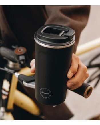 Aya Ida  Cup2go  500 Ml  Matte Black