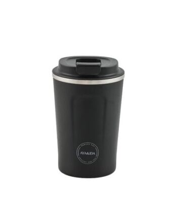 Aya Ida  Cup2go  380 Ml  Matte Black