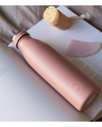 Aya Ida  Drinking Bottle  Drikkeflaske Med Låg  500 Ml  Ash Rose