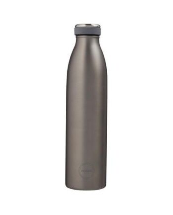 Aya Ida  Drinking Bottle  Drikkeflaske Med Låg  750 Ml  Cool Grey
