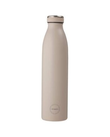Aya Ida  Drinking Bottle  Drikkeflaske Med Låg  750 Ml  Cream Beige