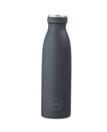 Aya Ida  Drinking Bottle  Drikkeflaske Med Låg  500 Ml  Navy Blue