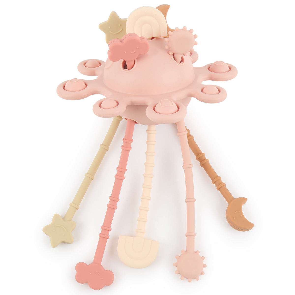 Babynohr Motorikufo   Silikone  Dreamy Rose Babynohr Dk