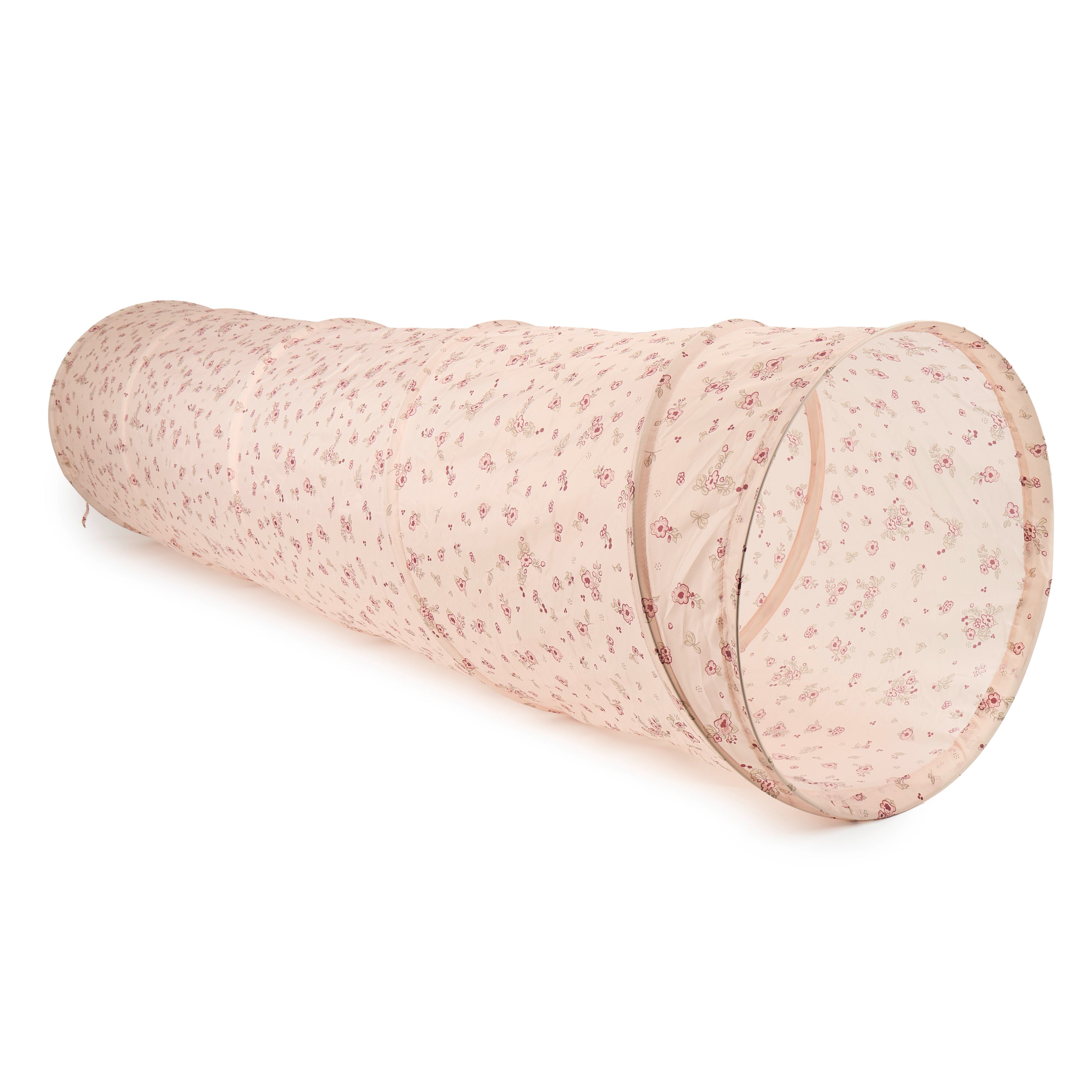 Babynohr Popup Legetunnel   Rosa  Dreamy Flowers Babynohr Dk