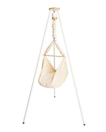 Babynohr   Slyngevugge Hvid Nature White Babynohr Dk