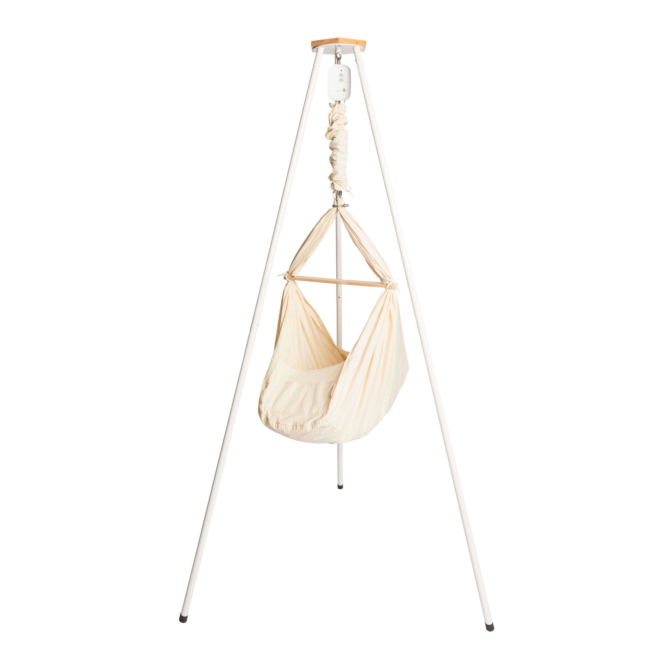 Babynohr  Slyngevugge Med Motor Bundle  Alt   En Pakke Beige Babynohr Dk
