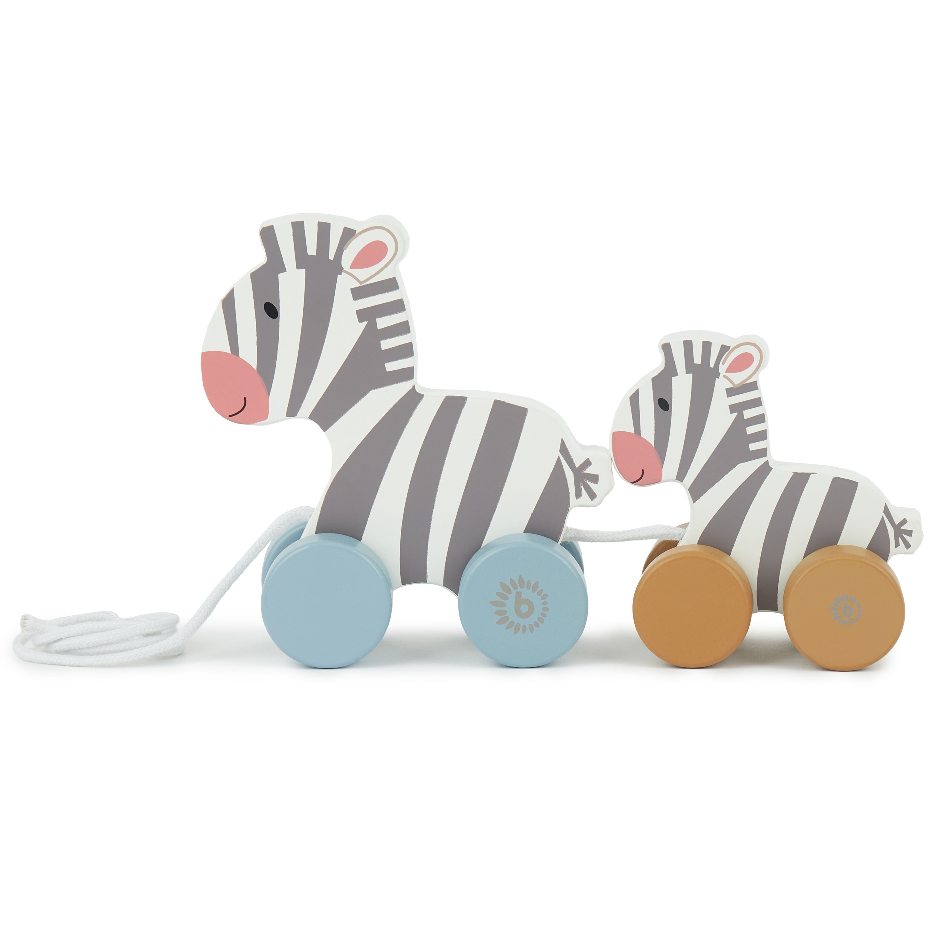 Babynohr Trækkedyr   Træ  Zebra Med Unge Babynohr Dk