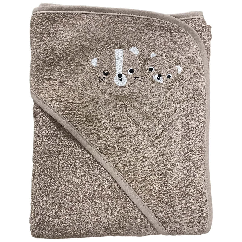 Badeslag Sand    Mor   Barn Apl  Str  75x75 Cm  Oeko Tex