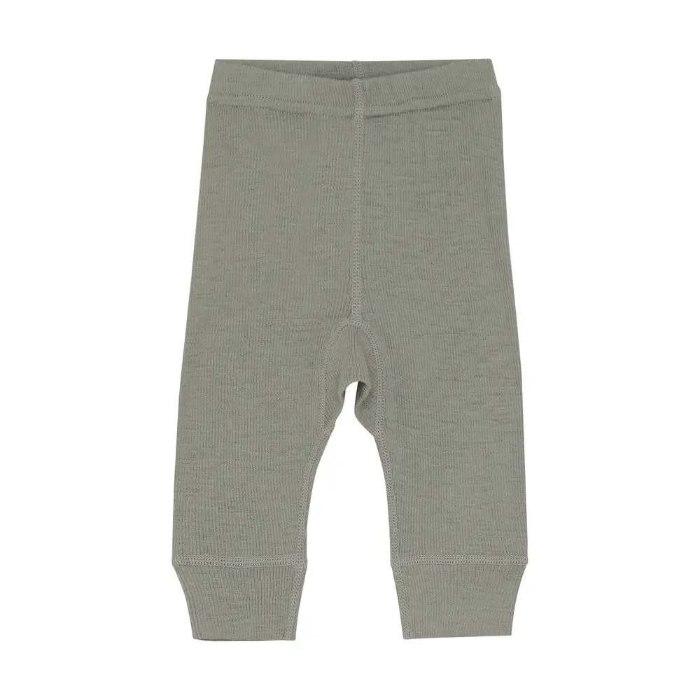 Bekids Leggings   Uld Forest Fog Melange 80