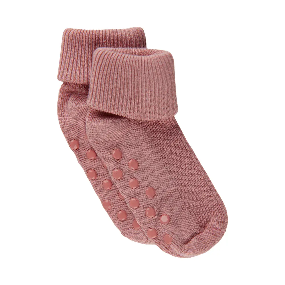 Bekids Ribbede Strømper Misty Rose 11 14
