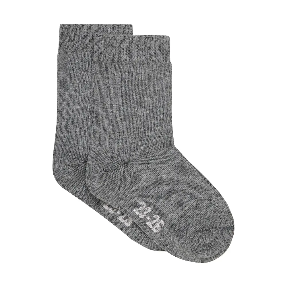 Bekids Strømpe Dark Gray Melange 15 18