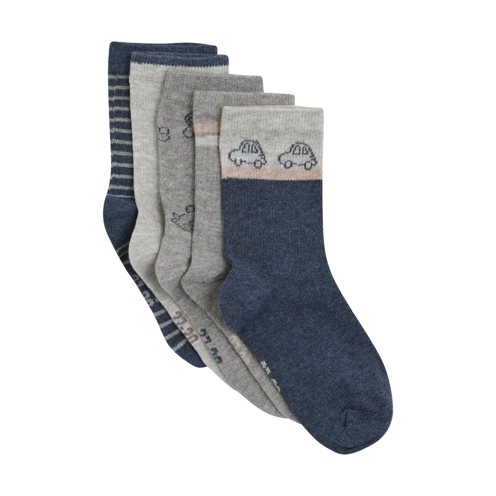 Bekids Strømpe  -pak Blue Nights 15 18