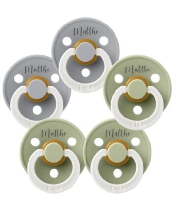 Bibs Colour Night  Str      -  Mdr  Anatomisk Latex  Sutter Med Navn   -pak
