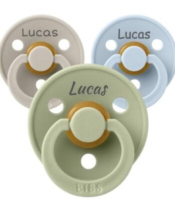 Bibs Colour  Str      -  Mdr  Symmetrisk Latex  Sutter Med Navn
