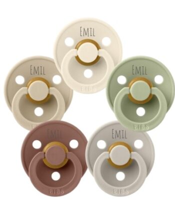 Bibs Colour  Str        Mdr  Symmetrisk Latex  Sutter Med Navn    -pak
