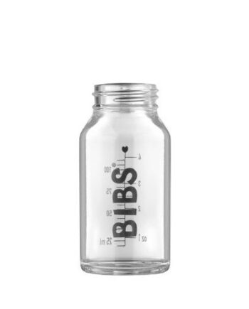 Bibs Glass Bottle  Sutteflaske   Glas  Del Af Et Sæt  110 Ml
