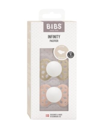 Bibs Infinity Night  -pak  Str      -  Mdr  Anatomisk Silikone