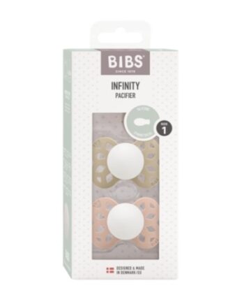 Bibs Infinity  -pak  Str      -  Mdr  Symmetrisk Silikone