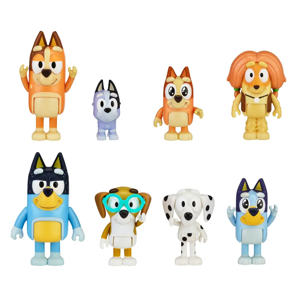 Bluey Figurer  -pak